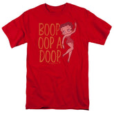 Betty Boop Classic Oop Men's 18/1 Cotton Short-Sleeve T-Shirt