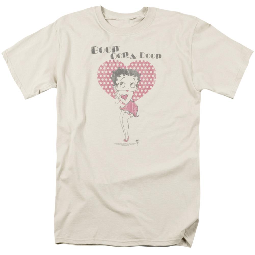 Betty Boop Classically Booped Men's 18/1 Cotton Short-Sleeve T-Shirt