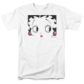Betty Boop Close Up Men's 18/1 Cotton Short-Sleeve T-Shirt