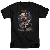 Betty Boop Country Star Men's 18/1 Cotton Short-Sleeve T-Shirt