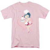 Betty Boop Cupcake Men's 18/1 Cotton Short-Sleeve T-Shirt