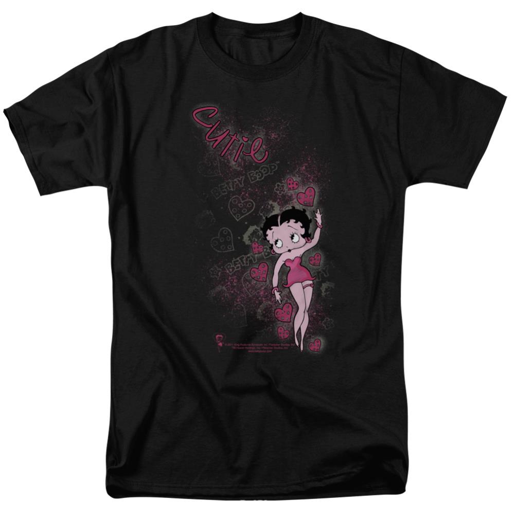 Betty Boop Cutie Men's 18/1 Cotton Short-Sleeve T-Shirt