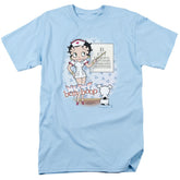 Betty Boop Eyechart Men's 18/1 Cotton Short-Sleeve T-Shirt