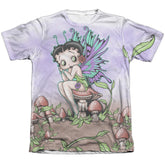Betty Boop Fairy Men's Regular Fit Poly Cotton Short-Sleeve T-Shirt
