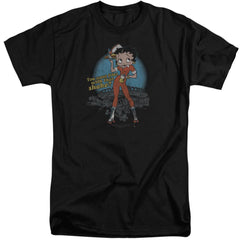 Betty Boop Fries With That Men's 18/1 Tall Cotton Short-Sleeve T-Shirt