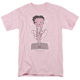 Betty Boop Hollywood Legend Men's 18/1 Cotton Short-Sleeve T-Shirt