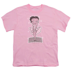 Betty Boop Hollywood Legend Youth 18/1 100% Cotton Short-Sleeve T-Shirt