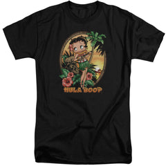 Betty Boop Hula Boop Ii Men's 18/1 Tall Cotton Short-Sleeve T-Shirt