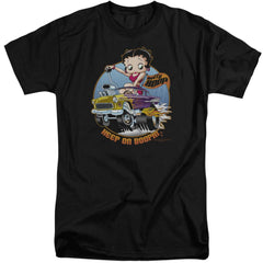 Betty Boop Keep On Boopin Men's 18/1 Tall Cotton Short-Sleeve T-Shirt