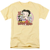 Betty Boop Kiss Men's 18/1 Cotton Short-Sleeve T-Shirt