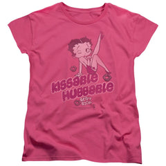 Betty Boop Kissable Huggable Women's 18/1 Cotton Short-Sleeve T-Shirt