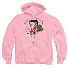 Betty Boop Mother Is Sweet Men's Pull-Over 75 25 Poly Hoodie