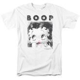 Betty Boop Not Fade Away Men's 18/1 Cotton Short-Sleeve T-Shirt