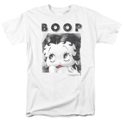 Betty Boop Not Fade Away Men's 18/1 Cotton Short-Sleeve T-Shirt