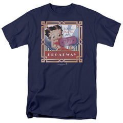 Betty Boop On Broadway Men's 18/1 Cotton Short-Sleeve T-Shirt