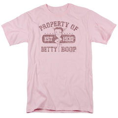 Betty Boop Property Of Boop Men's 18/1 Cotton Short-Sleeve T-Shirt