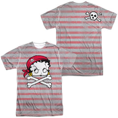 Betty Boop Rrrr Boop Men's Regular Fit Polyester Short-Sleeve T-Shirt