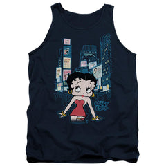 Betty Boop Square Men's 18/1 Cotton Tank Top