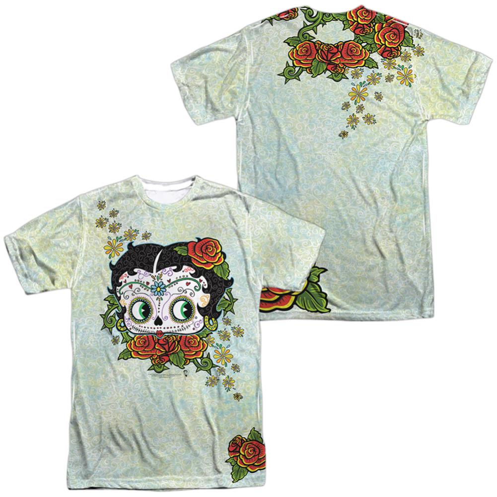 Betty Boop Sugar Boop Men's Regular Fit Polyester Short-Sleeve T-Shirt