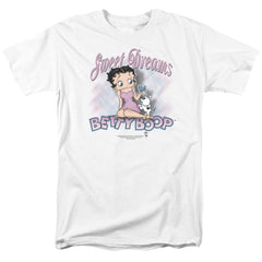 Betty Boop Sweet Dreams Men's 18/1 Cotton Short-Sleeve T-Shirt