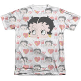 Betty Boop Symbol Sub Men's Regular Fit Poly Cotton Short-Sleeve T-Shirt