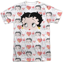Betty Boop Symbol Sub Men's Regular Fit Polyester Short-Sleeve T-Shirt