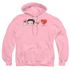 Betty Boop Symbols Men's Pull-Over 75 25 Poly Hoodie