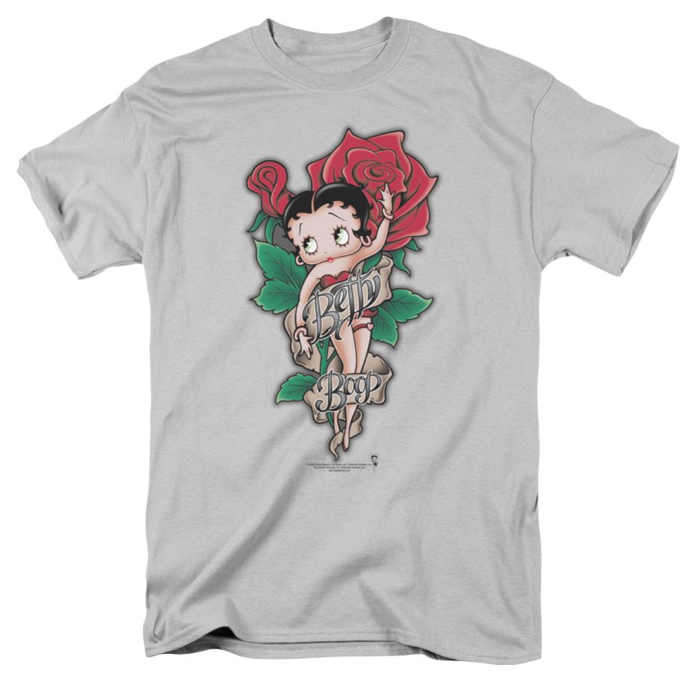 Betty Boop Tattoo Men's 18/1 Cotton Short-Sleeve T-Shirt