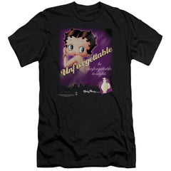 Betty Boop Unforgettable Men's Ultra-Soft 30/1 Cotton Slim Short-Sleeve T-Shirt