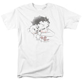Betty Boop Vintage Wink Men's 18/1 Cotton Short-Sleeve T-Shirt