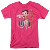Betty Boop Wet Your Whistle Men's 18/1 Cotton Short-Sleeve T-Shirt