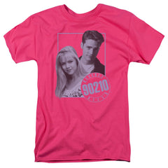 Beverly Hills 90210 Brandon & Kelly Men's 18/1 Cotton Short-Sleeve T-Shirt