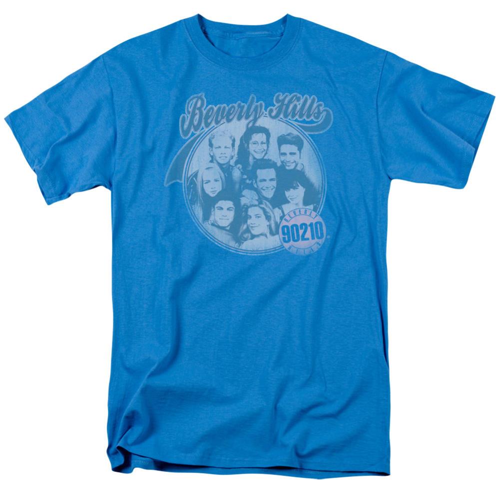 Beverly Hills 90210 Circle Of Friends Men's 18/1 Cotton Short-Sleeve T-Shirt