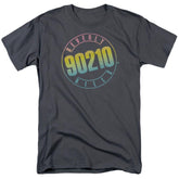 Beverly Hills 90210 Color Blend Logo Men's 18/1 Cotton Short-Sleeve T-Shirt