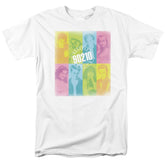 Beverly Hills 90210 Color Block Of Friends Men's 18/1 Cotton Short-Sleeve T-Shirt
