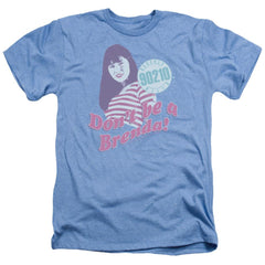 Beverly Hills 90210 Don't Be A Brenda Men's 30/1 Heather 60 40 Poly Short-Sleeve T-Shirt