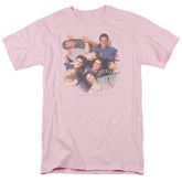 Beverly Hills 90210 Gang In Logo Men's 18/1 Cotton Short-Sleeve T-Shirt