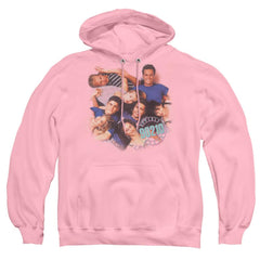 Beverly Hills 90210 Gang In Logo Men's Pull-Over 75 25 Poly Hoodie