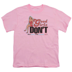 Beverly Hills 90210 Good Girls Don't Youth 18/1 100% Cotton Short-Sleeve T-Shirt