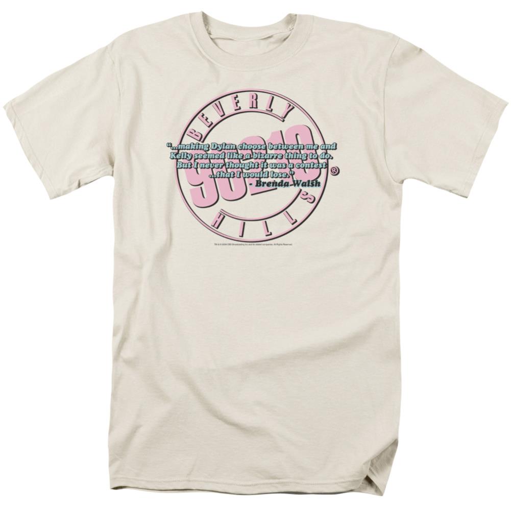 Beverly Hills 90210 To Be Or Not To Be Men's 18/1 Cotton Short-Sleeve T-Shirt