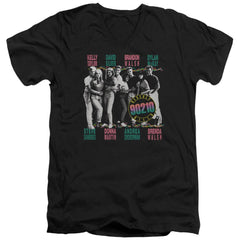 Beverly Hills 90210 We Got It Men's 30/1 Cotton Slim V-Neck T-Shirt
