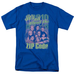 Beverly Hills 90210 Zip Code Men's 18/1 Cotton Short-Sleeve T-Shirt