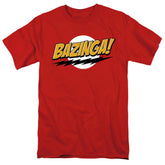 Big Bang Theory Bazinga Men's 18/1 Cotton Short-Sleeve T-Shirt