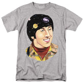 Big Bang Theory Howard Space Men's 18/1 Cotton Short-Sleeve T-Shirt