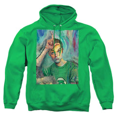 Big Bang Theory Sheldon Painting Men's Pull-Over 75 25 Poly Hoodie