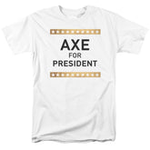 Billions Axe For President Men's 18/1 Cotton Short-Sleeve T-Shirt