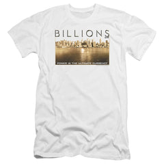 Billions Golden City Men's Ultra-Soft 30/1 Cotton Slim Short-Sleeve T-Shirt
