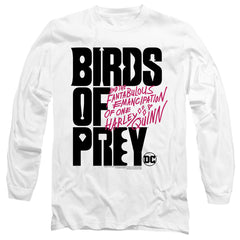 Birds Of Prey Birds Of Prey Logo Men's 18/1 Cotton Long-Sleeve T-Shirt