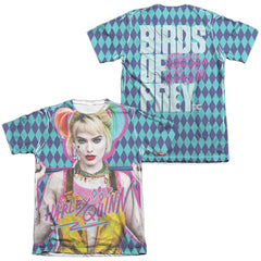 Birds Of Prey Emancipation (Front/Back Print) Men's Regular Fit Poly Cotton Short-Sleeve T-Shirt