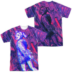 Birds Of Prey Harleys Night Out (Front/Back Print) Men's Regular Fit Polyester Short-Sleeve T-Shirt